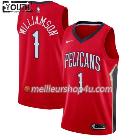 Maillot Basket Enfant New Orleans Pelicans Zion Williamson 1 2019-20 Nike Statement Edition Swingman